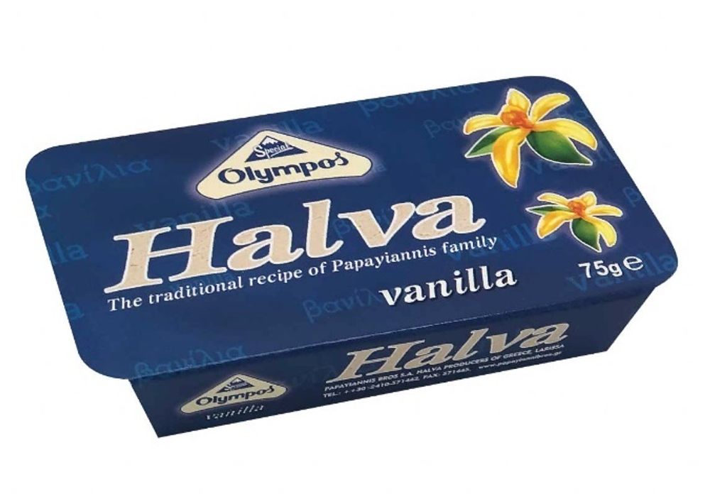 Халва тахинная Olympos  ванильная  75 г