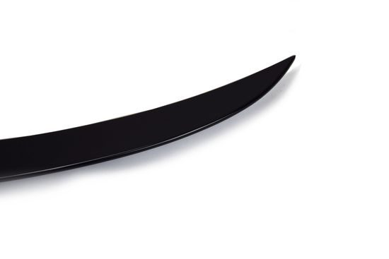 Лип спойлер v.2 глянцево - черный для Mercedes GLC class W253 coupe