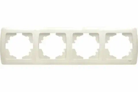 Рамка 3-ая горизонтальная белая "Валдай" IP20 TDM (ЕС) SQ1804-0019