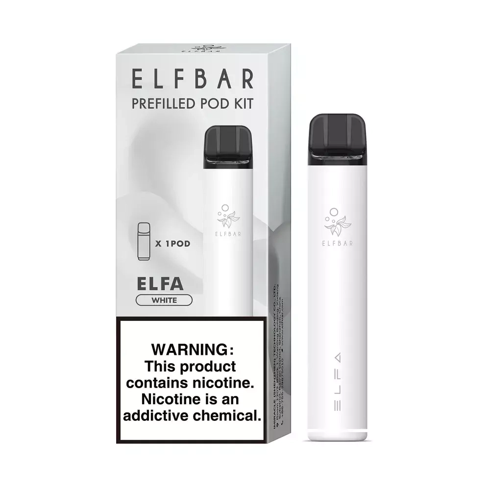 ELF BAR ELFA Prefilled Pod Starter Kit - White/Blue Razz Lemonade (850mAh, 5% nic)