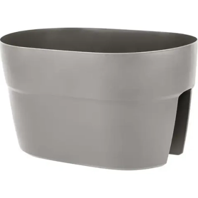 Ящик балконный на перила InGreen Villa de Fiori, двусторонний,40см,12л,фиксаторы,французск