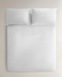 Пододеяльник Zara Home перкаль, хлопок 100%, однотонный, 0020/088