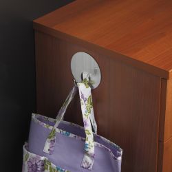 Крючок СИЛА SSH10-R1S-12 на силиконовом креплении хром специальный D10 см нагрузка 2,5 кг | Сила