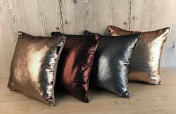 Наволочка 45х45 Sofi De MarkO Шайн розовое золото