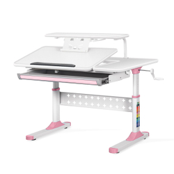 Письменный стол для школьников Ergokids Aspen с полкой S-50