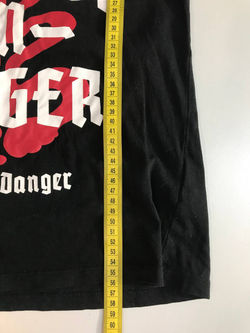 Футболка Cropp с модным принтом, маркировка S, визуально 44 размер