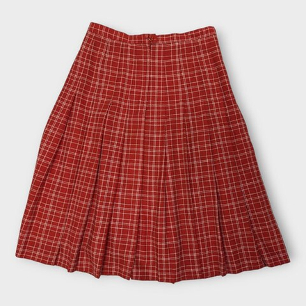Юбка в клетку миди (M)