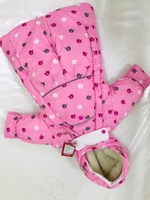 Комбинезон-трасформер детский 2в1 "Слоники" , модель: 72-18 (Rusland) (Цвет: Серый, Размер: 80)