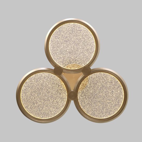 90034/3 / подвесной светильник / золото