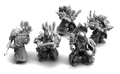 Chaos Space Marine Dread Squad