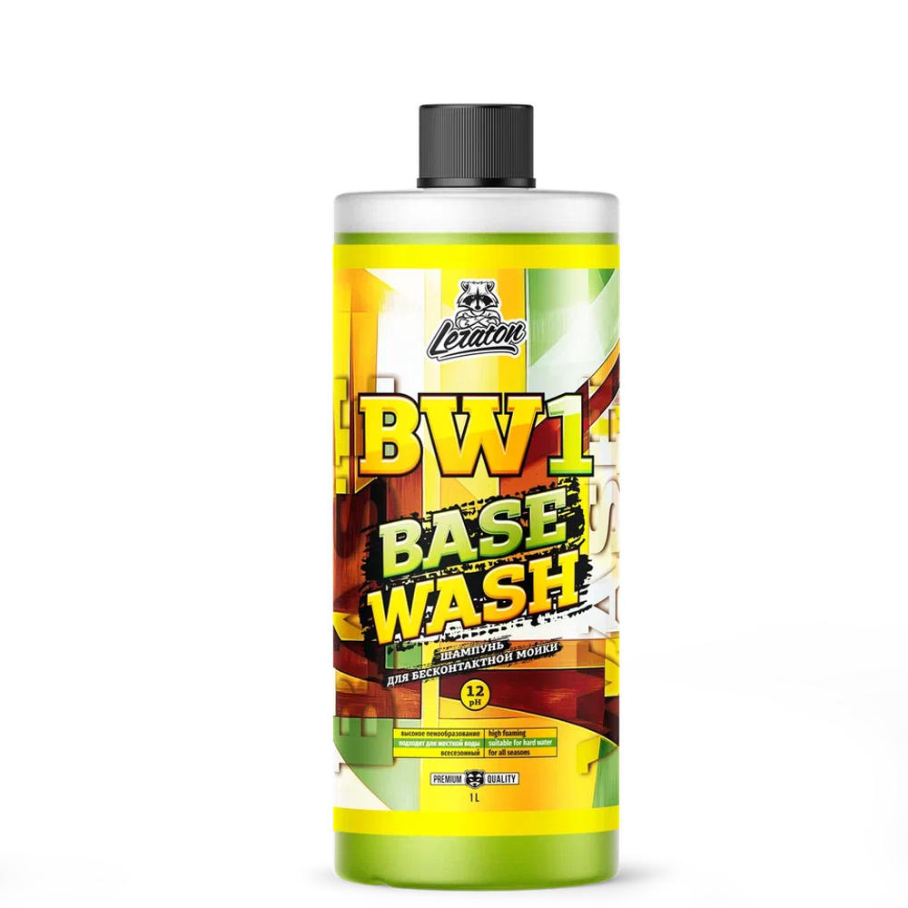 LERATON BW1 BASE WASH Шампунь для бесконтактной мойки 1 л
