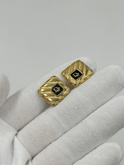 Запонки Christian Dior