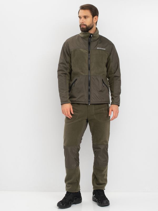 Костюм демисезонный Пикник-ЛЮКС ткань Флис цвет Хаки