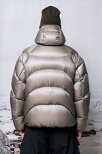 Куртка Nothomme Blue Monte Hooded Extreme Cold Down Jacket «Tibetan Incense Ash»