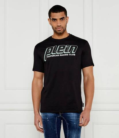 Футболка Racing Club Philipp Plein - черный(MTK8100 PJY002N)