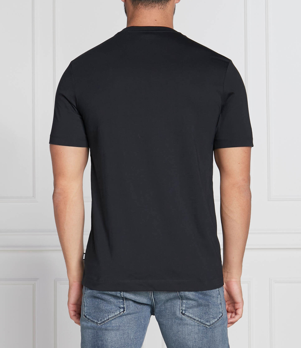 футболка thompson BOSS BLACK - темно-синий(50468347)