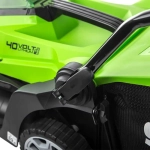 Аккумуляторная газонокосилка Greenworks G40LM35K3 40В (1 x 3 Ач, ЗУ) нож 35 см, 2501907UE
