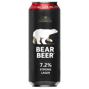 Пиво  Beer Bear крепкое 7,2% 0,45 л/ж/б 24 ж/б/упак