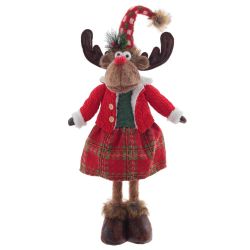 GAEM Игрушка набивная "Олень", L27 W16 H76/42 см, 2в.