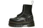 Dr.Martens Martin Audrick Leather Thick Bottom Strap Short Cartridge Martin Boots Men and Women Same Black