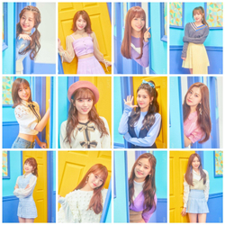 Альбом IZ*ONE - Color*Iz 1st Mini Album 2 Version SET