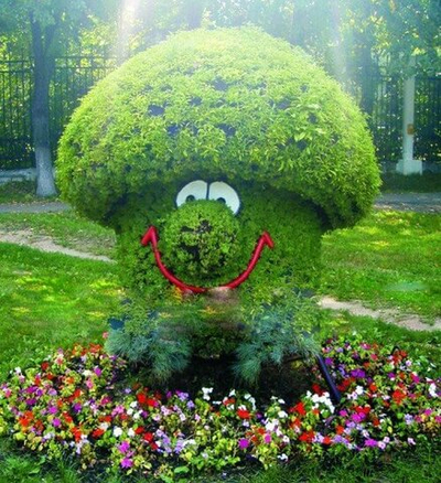 Топиарная фигура Грибок