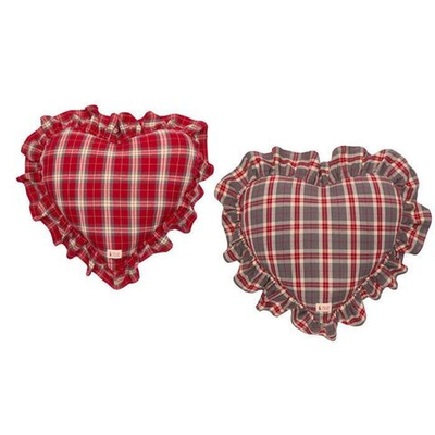 Подушка декоративная сердце "Бонни" 45х45см Хлопок