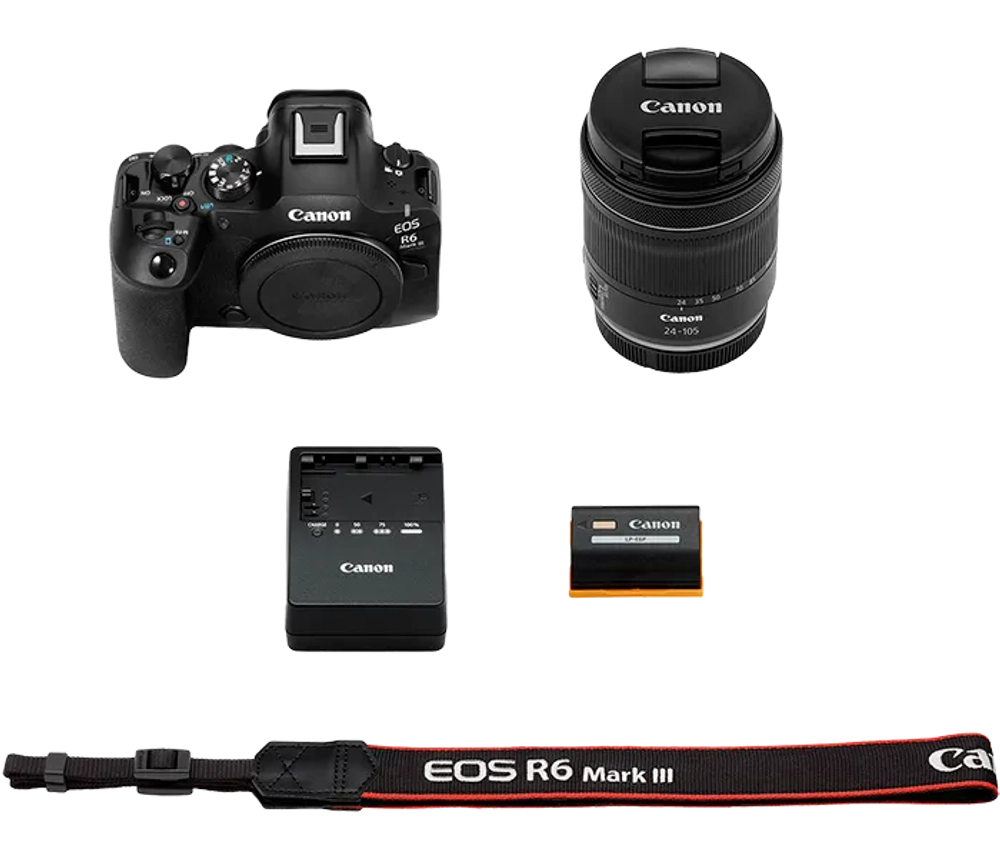 Беззеркальная камера Canon EOS R6 Mark III Kit RF 24-105mm f/4-7.1 IS STM