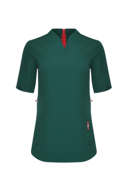 Топ медицинский женский Ньюлук, малахит