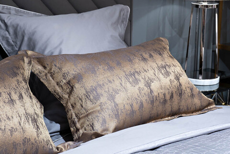 Наволочки 2шт 50х70 Garda Decor Houston золотые