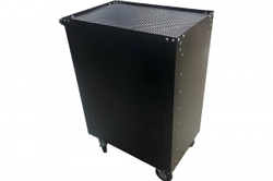 Инструментальная тележка GWT-B6L (6 ящиков, центральный замок, колеса с тормозом, синяя)