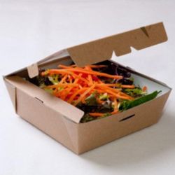 Контейнер картонный для салата с окном, 500 мл, 8,5*12*5,5 см, 50 шт/уп, Garcia de Pou