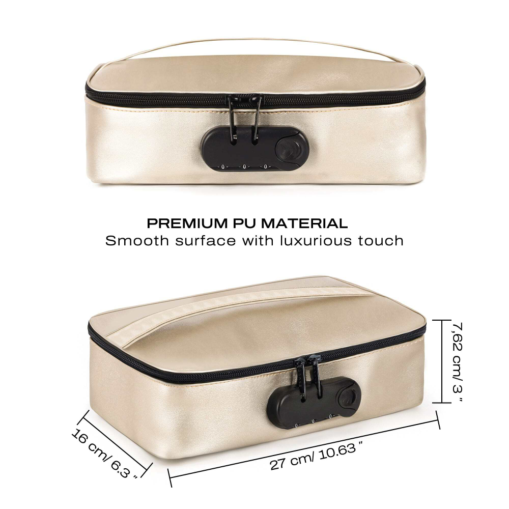 Сумочка для хранения игрушек Dorcel DISCREET BOX LUXURY GOLD