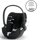 Коляска Cybex Balios S Lux TPE complete Cloud T Sepia Black Plus Base T 4 в 1 Almond Beige с дождевиками