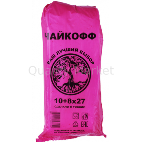 Фасовочный пакет в пластах 18*27 см "Красный Чай"