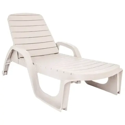 Шезлонг Прованс белый 1900х320мм