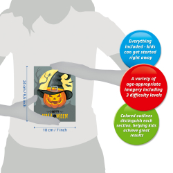 Ravensburger - CreArt Веселое Хэллоуин Раскраска по номерам 237128