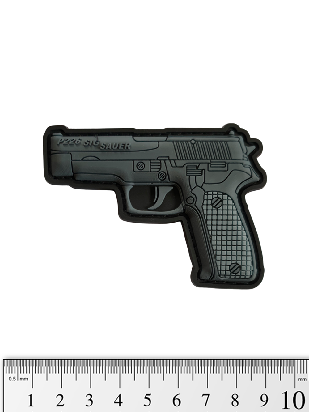 Шеврон SIG Sauer P226 PVC. Чёрный