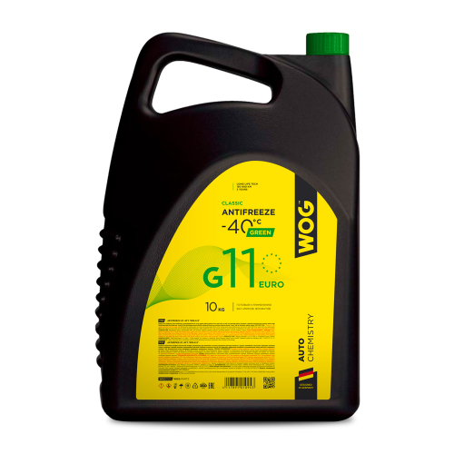 Антифриз WOG зеленый 10 кг