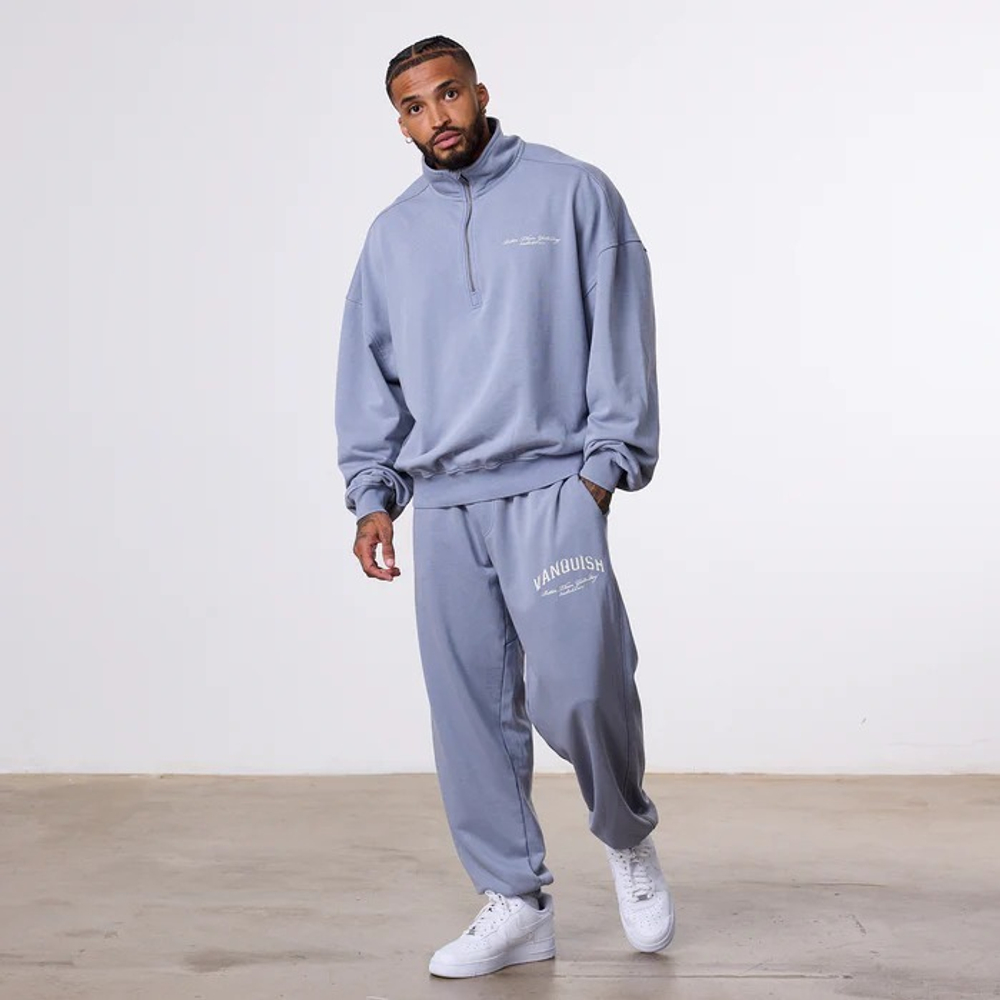 Штаны VANQUISH Better Than Yesterday Sweatpants Washed Blue