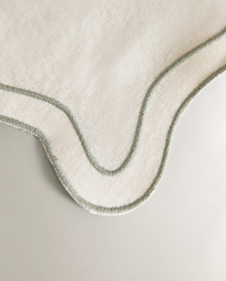 Zara Home сервировочная салфетка из смесовой ткани, 50 35 см · 7231/023