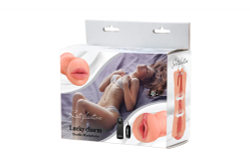 Двойной мастурбатор с вибропулей Satisfaction Lucky charm  2101-06lola