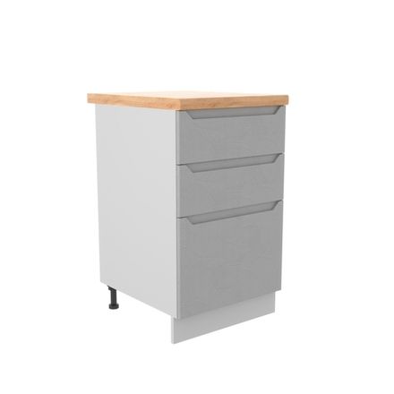 Кухня Модуль СМЯ 500 Тренто Штукатурка серая