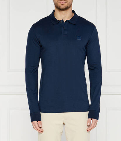 Поло Passerby BOSS ORANGE - индиговой(50507704)