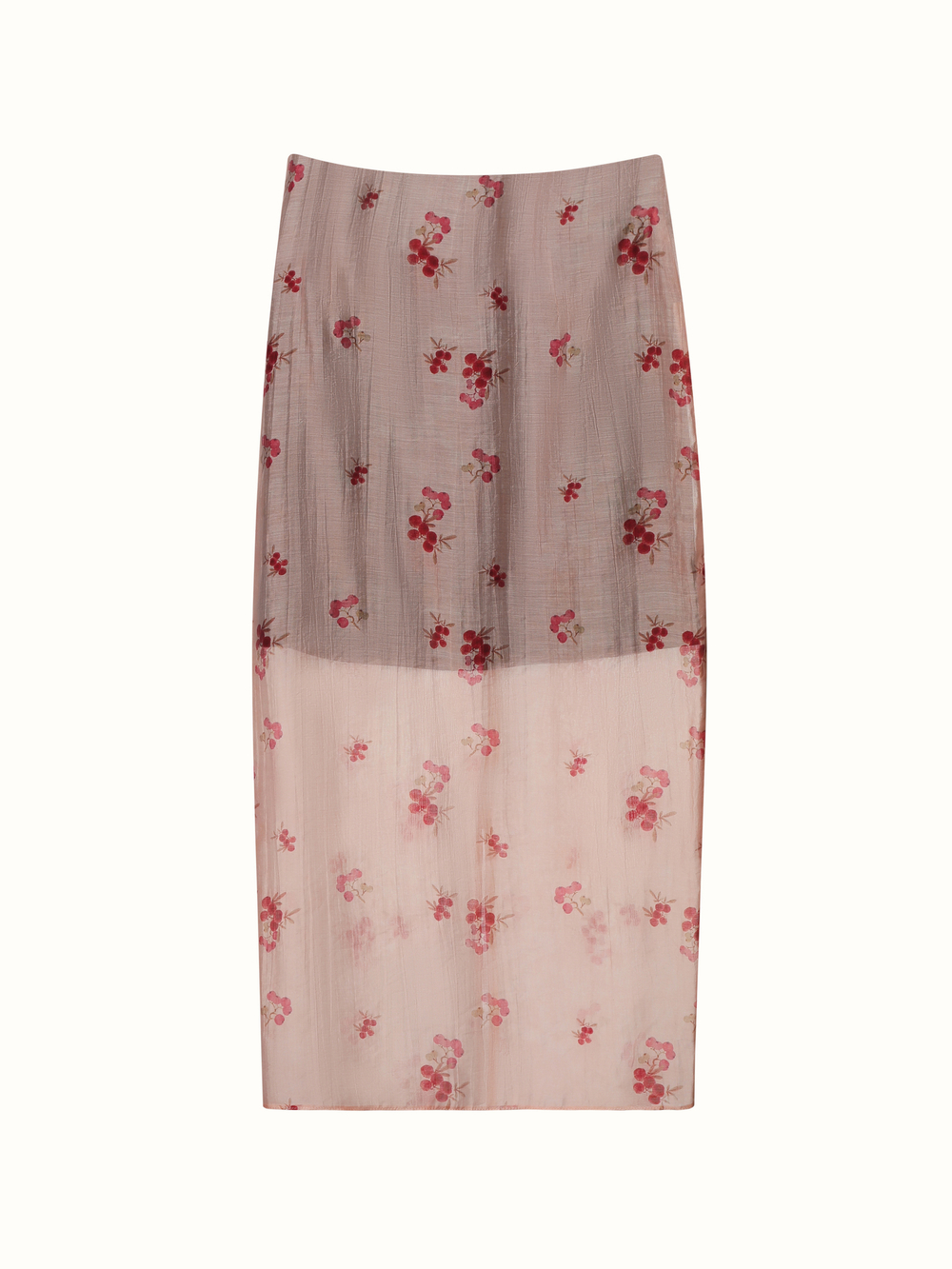 Юбка с подъюбником «рябина»