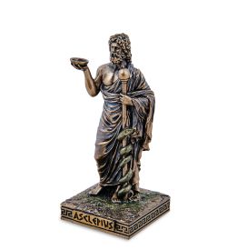 Veronese WS-1205 Статуэтка «Асклепий - бог медицины и врачевания»