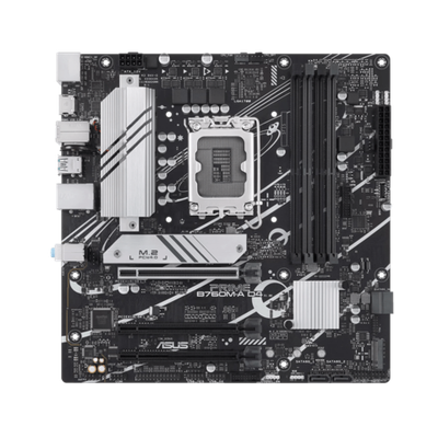 Материнская плата ASUS PRIME B760M-A D4-CSM, LGA1700 B760 4xDDR4 4xSATA3 2xM.2 RAID 2xHDMI 1xDP mATX