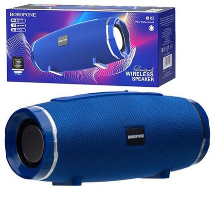 Колонка - Bluetooth BOROFONE BR3 (синий)