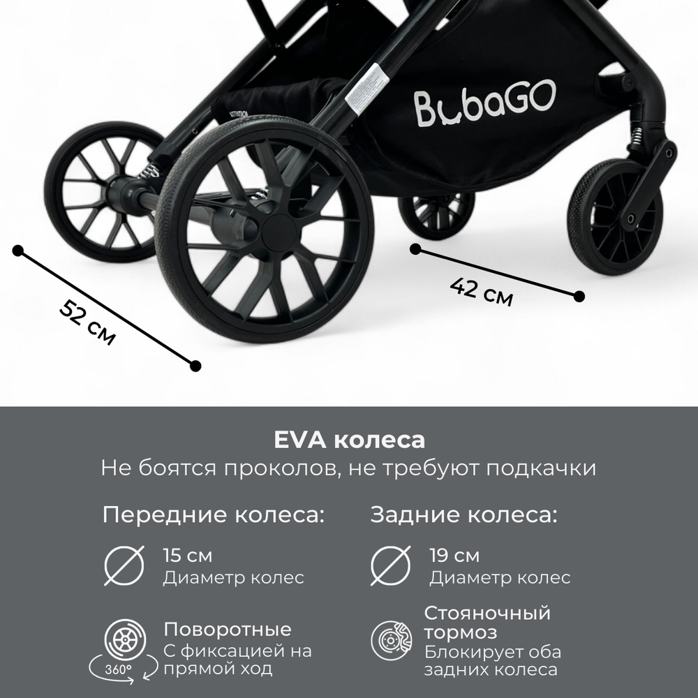 Прогулочная коляска BubaGO Vox