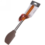 Лопатка кулинарная силиконовая «DANNY HOME» 35,5см кофейная